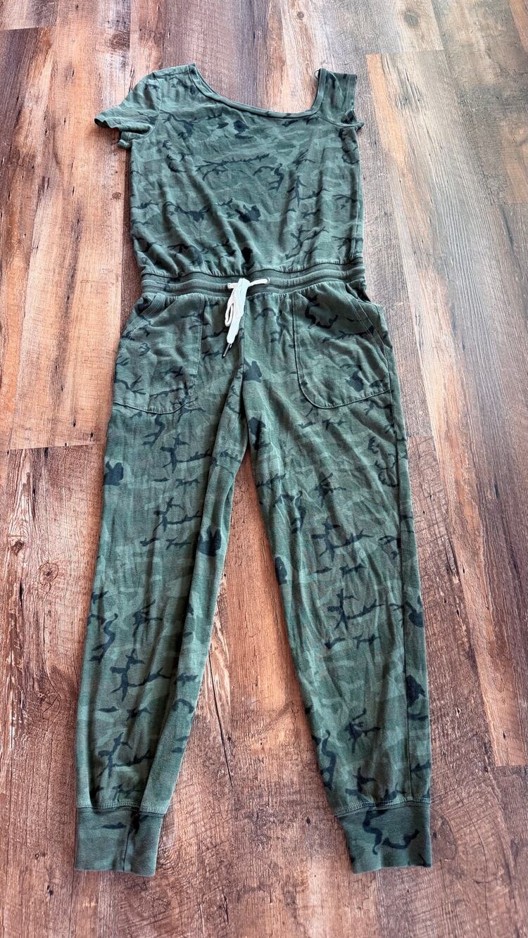 Philanthropy Camo Utility Jogger Jumpsuit Small